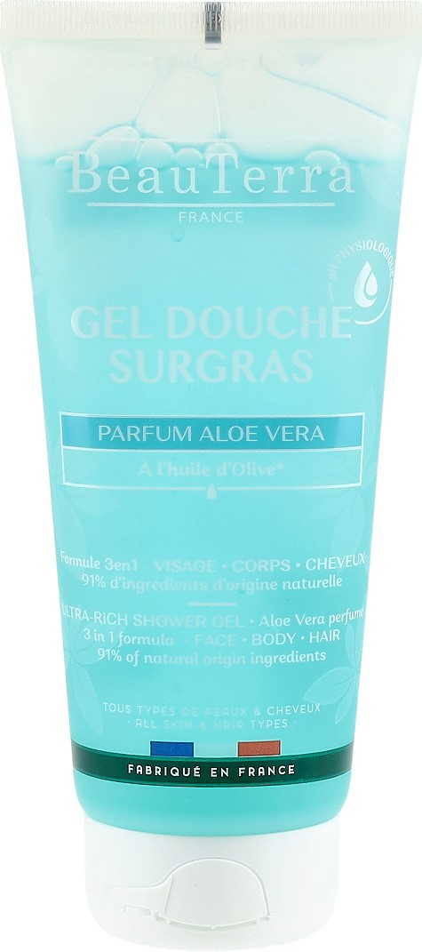 BEAUTERRA Duschgel reichhaltig Aloe Vera 200 ml