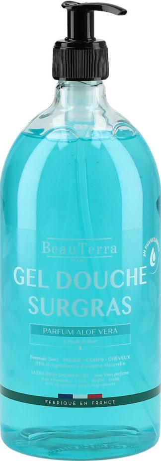 BEAUTERRA Duschgel reichhaltig Aloe Vera 1000 ml