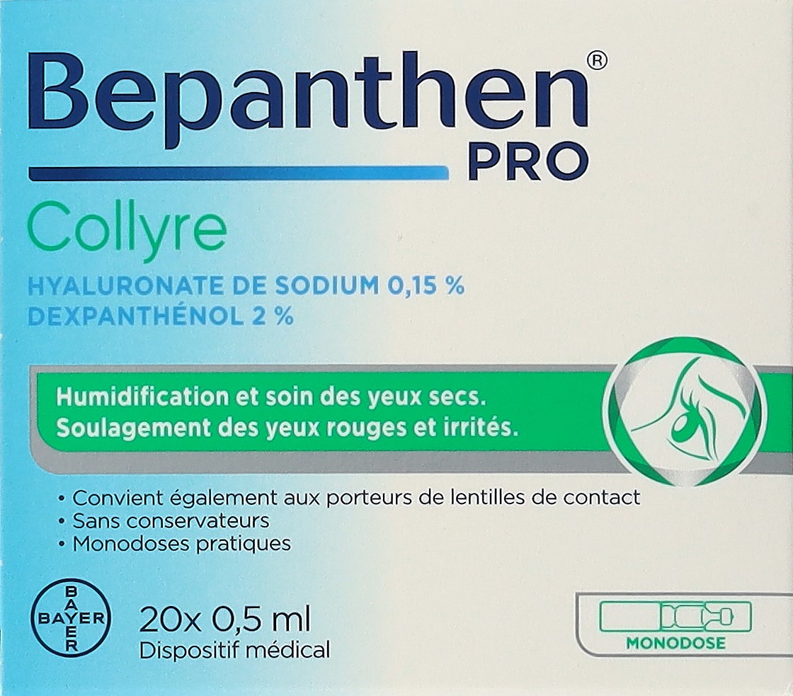 BEPANTHEN PRO Augentropfen 20 Monodos 0.5 ml – Bild 2