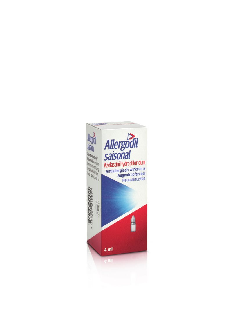 ALLERGODIL saisonal Gtt Opht Fl 4 ml