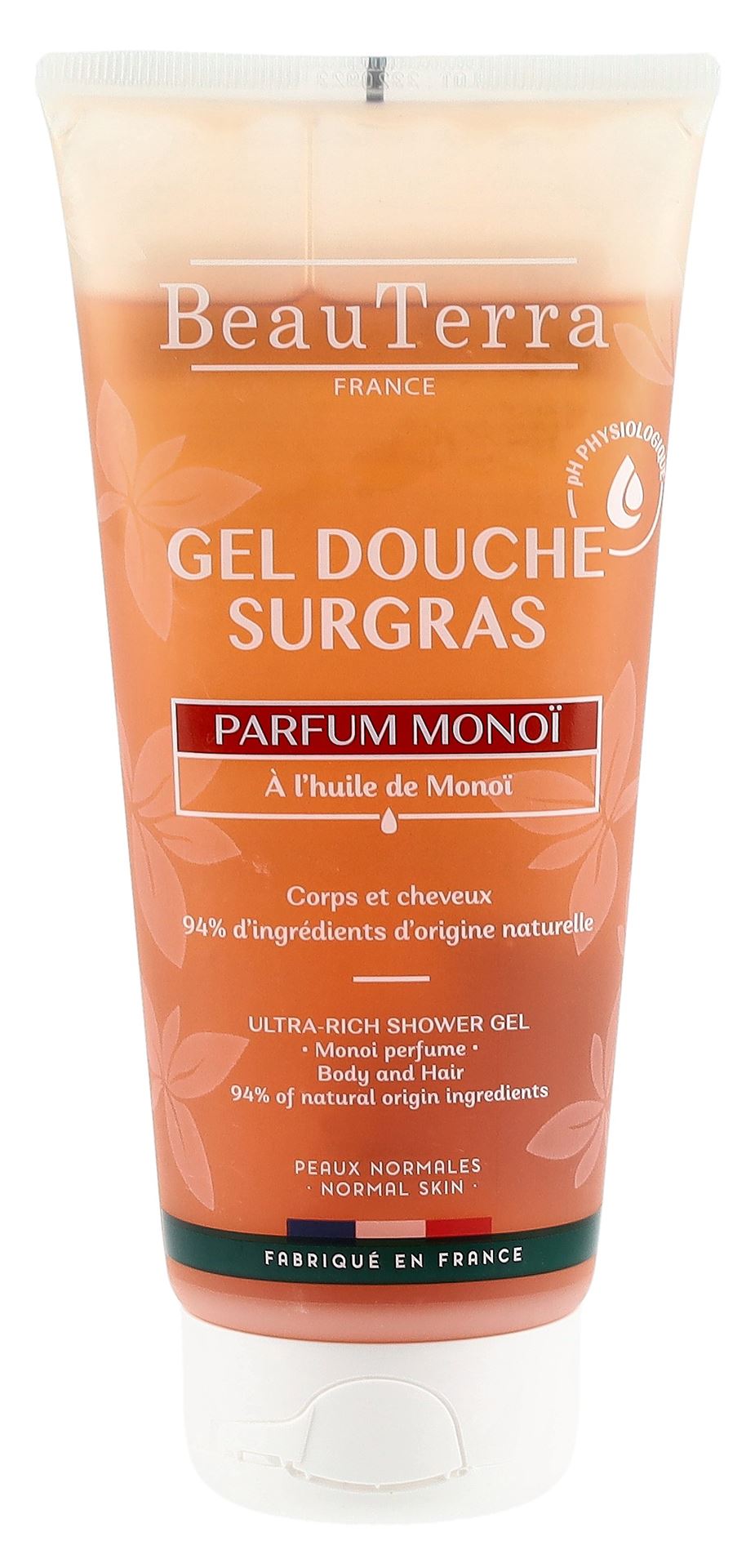 BEAUTERRA Duschgel reichhaltig Monoi Tb 200 ml – Bild 2