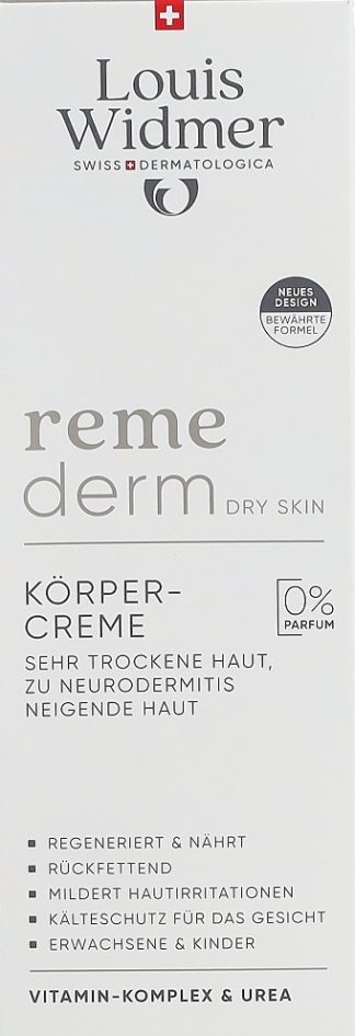 WIDMER Remederm Körpercreme o Parf 200 ml