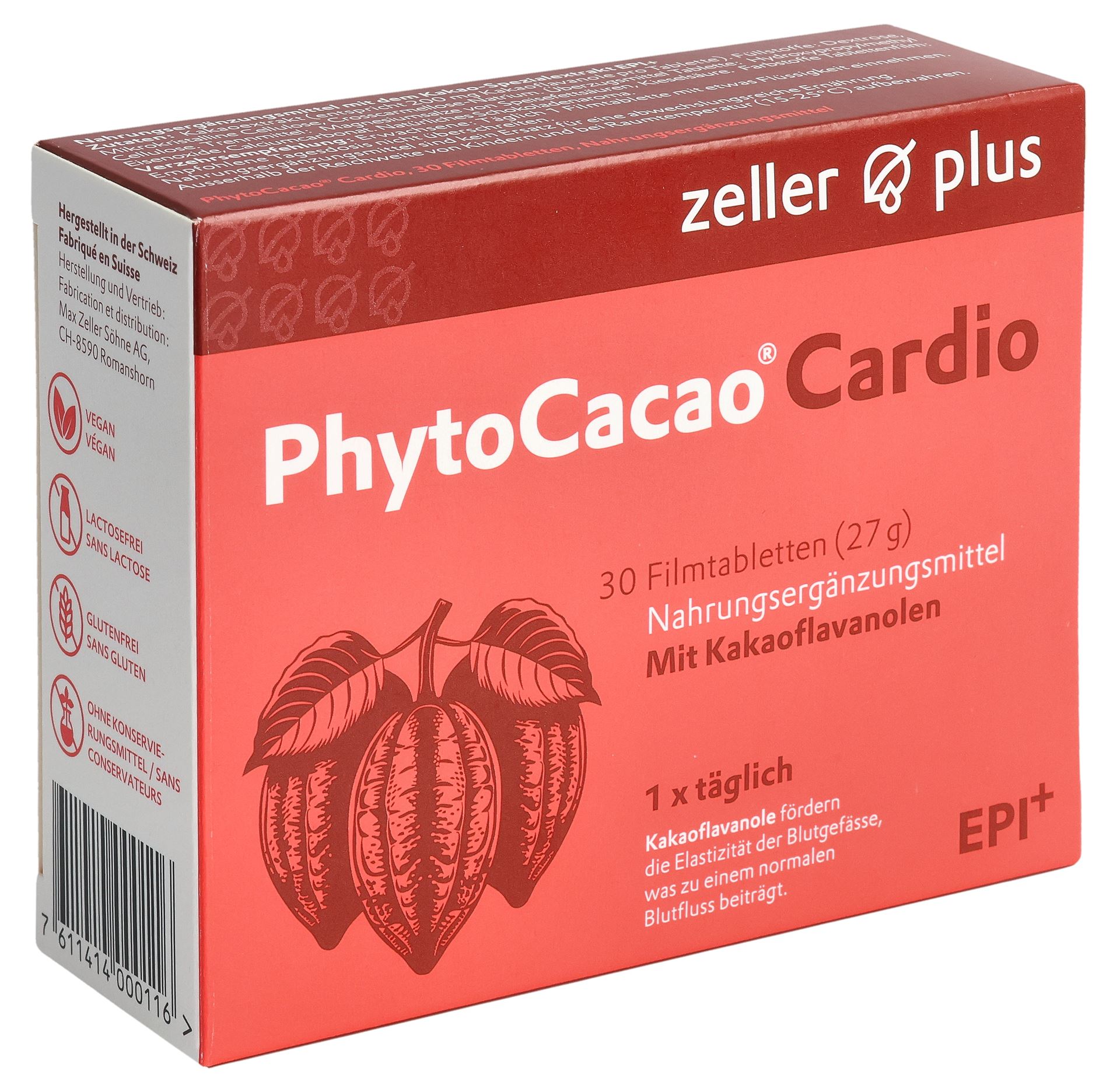 PHYTOCACAO Cardio Filmtabl 30 Stk – Bild 3
