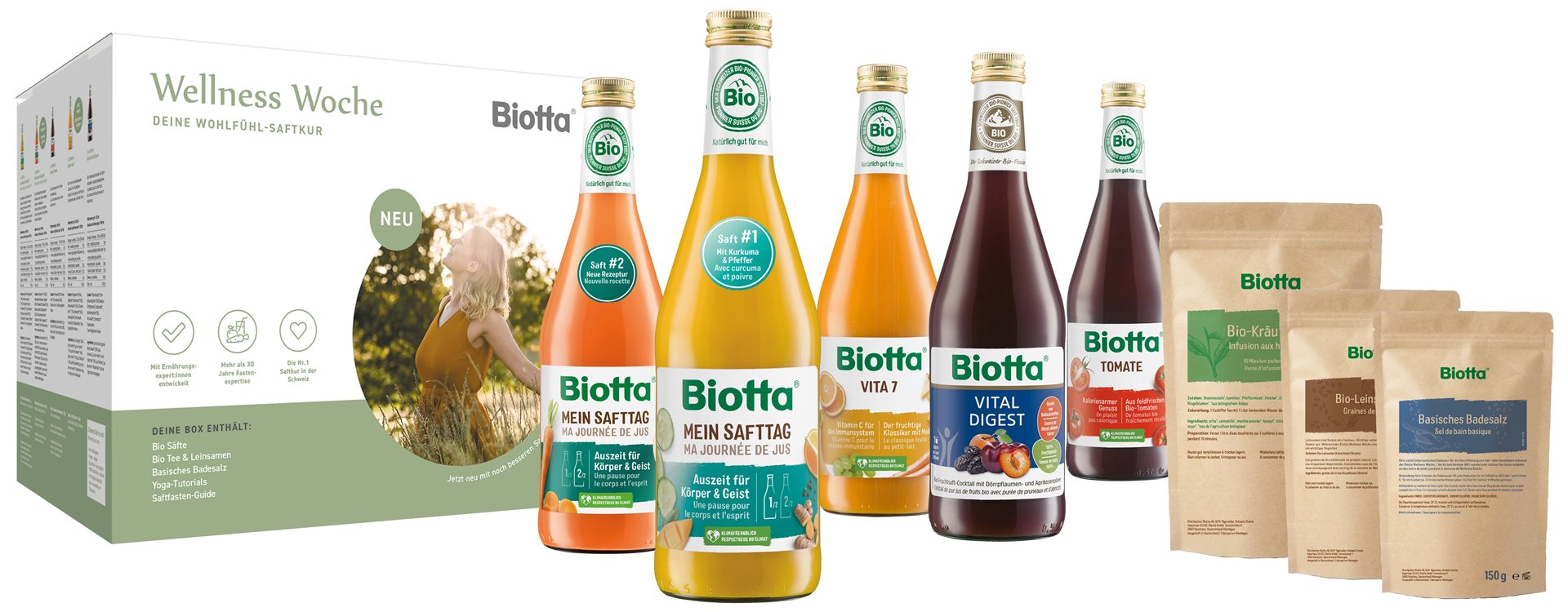 BIOTTA Wellness Woche Bio Karton – Bild 2