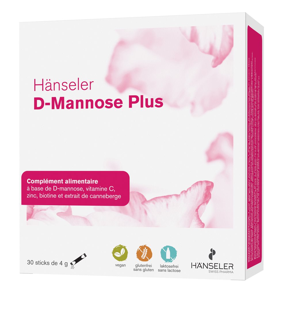 HÄNSELER D-Mannose Plus 30 Stick 4 g – Bild 4