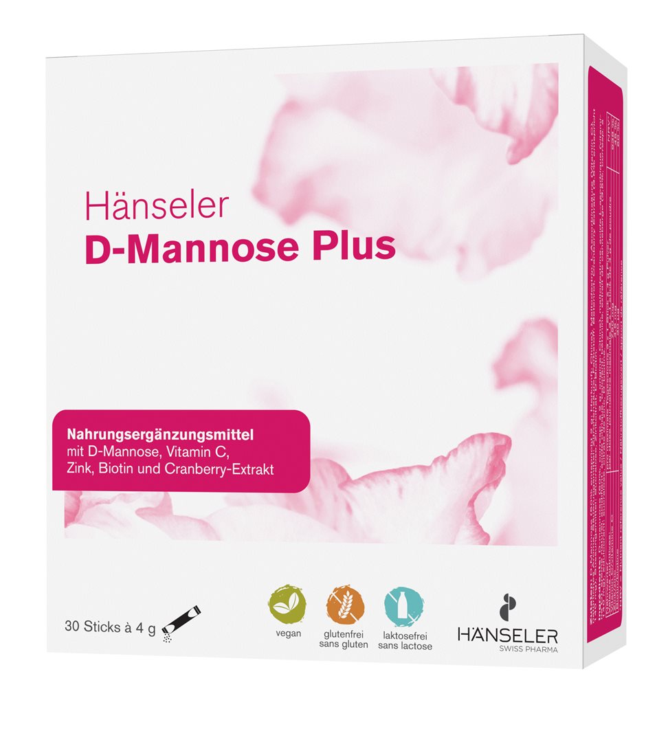 HÄNSELER D-Mannose Plus 30 Stick 4 g – Bild 3