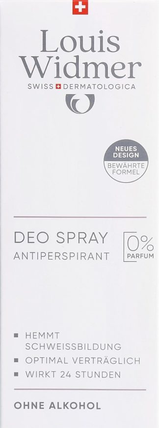 WIDMER Deo Spray Antiperspirant o Parf 75 ml