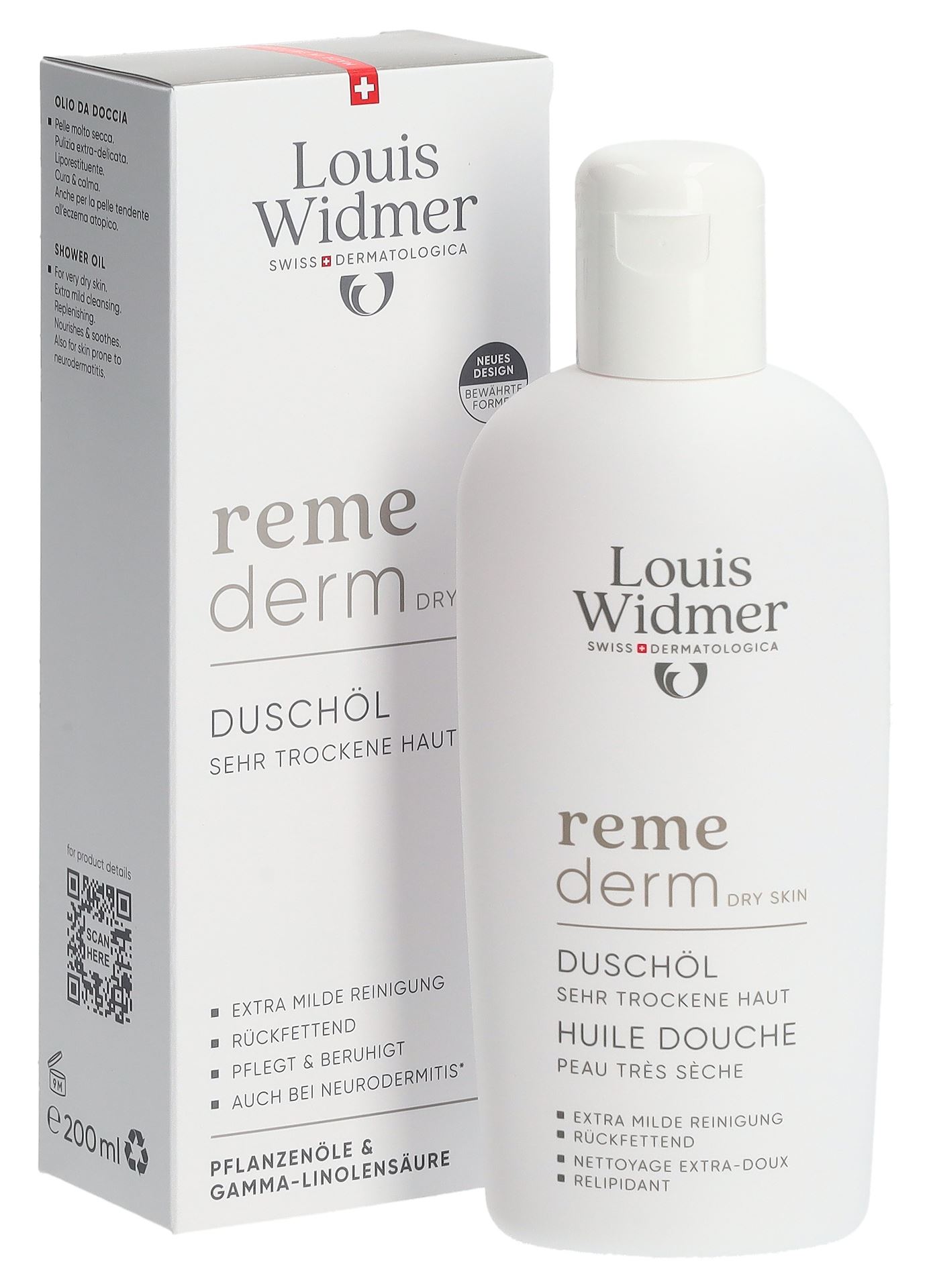 WIDMER Remederm Duschöl parf (n) 200 ml – Bild 5
