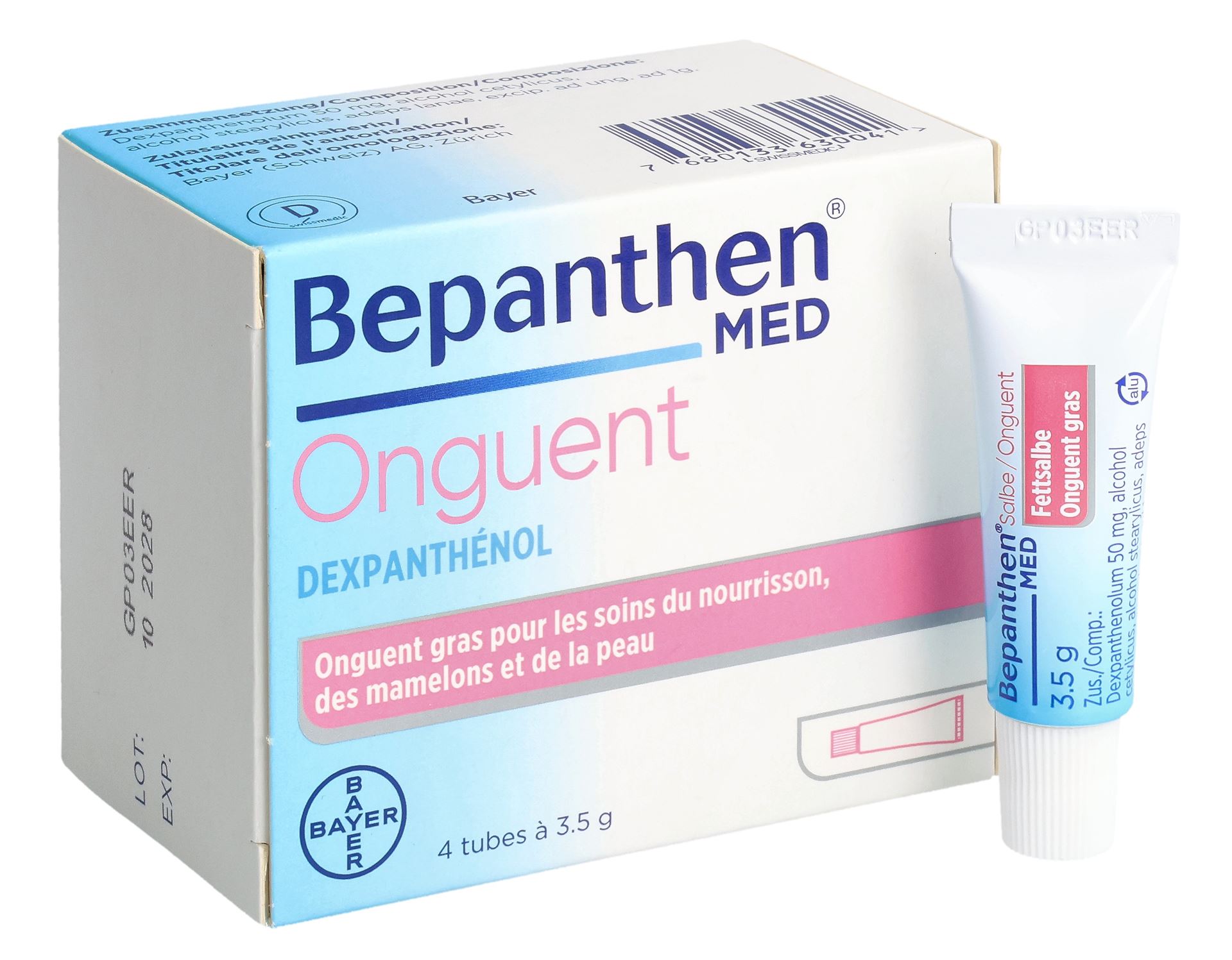 BEPANTHEN MED Salbe 4 Tb 3.5 g – Bild 6