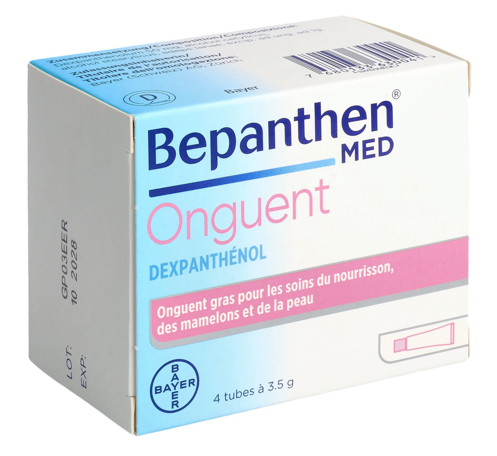 BEPANTHEN MED Salbe 4 Tb 3.5 g – Bild 4