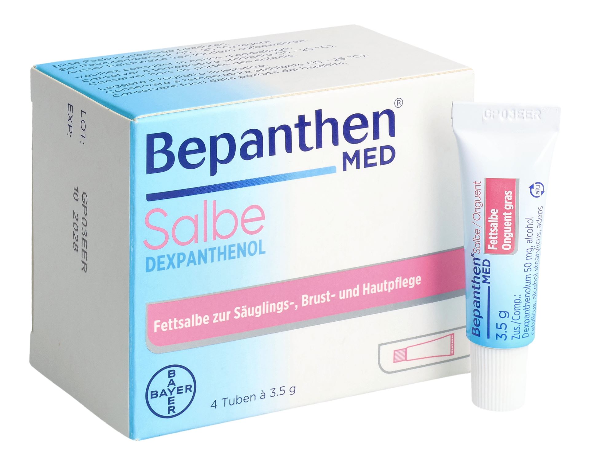 BEPANTHEN MED Salbe 4 Tb 3.5 g – Bild 5