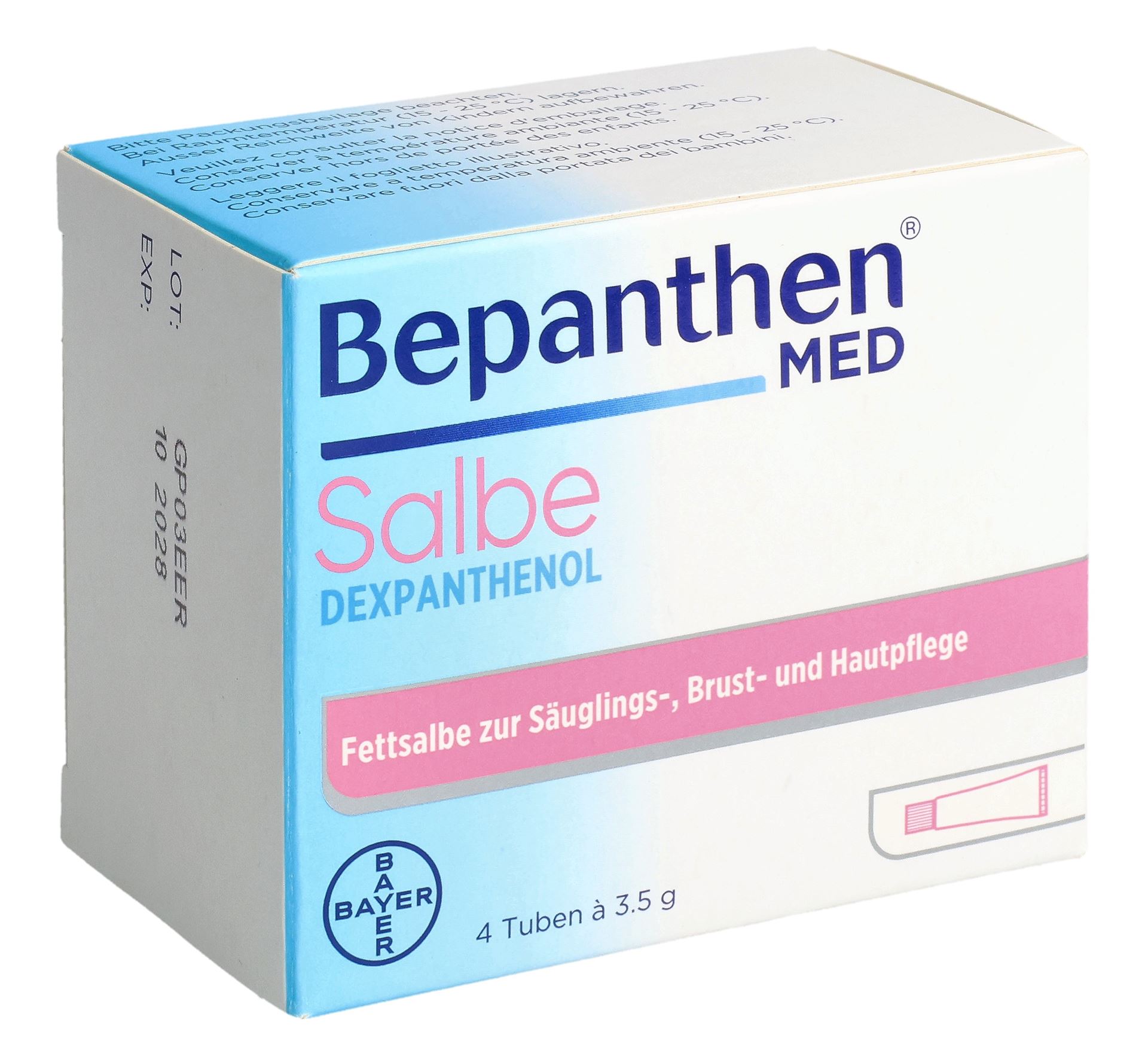 BEPANTHEN MED Salbe 4 Tb 3.5 g – Bild 3