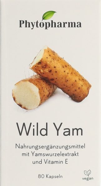 PHYTOPHARMA Wild Yam Kaps 80 Stk