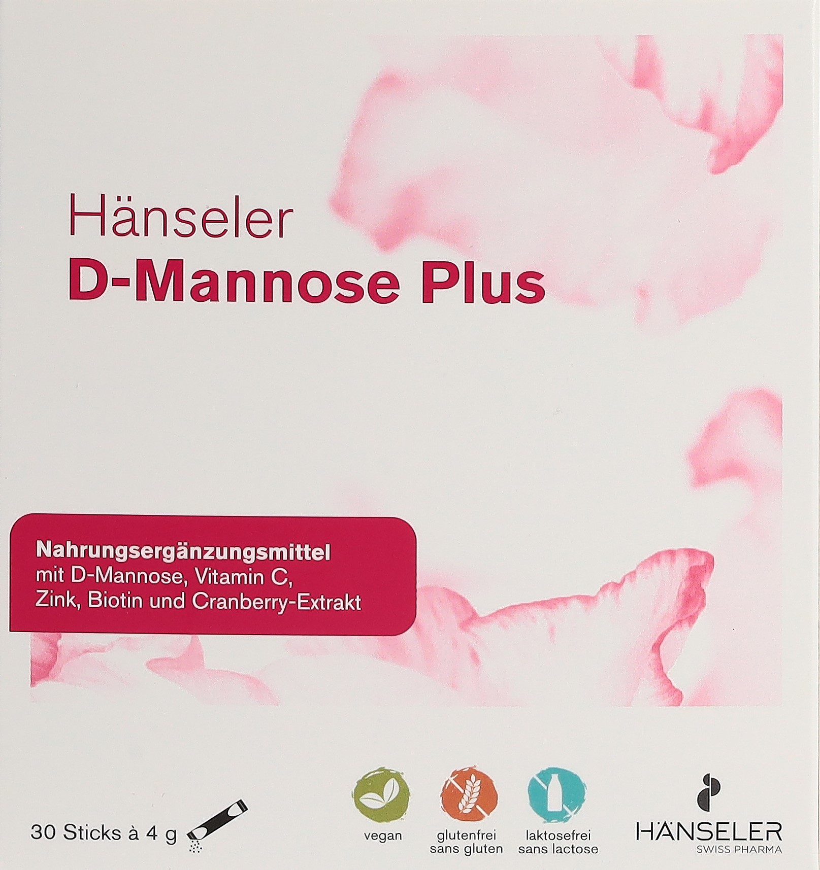 HÄNSELER D-Mannose Plus 30 Stick 4 g