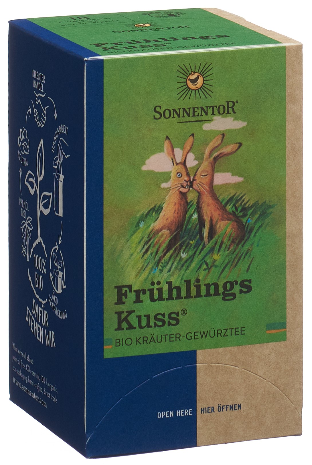SONNENTOR Frühlingskuss Tee BIO Btl 18 Stk – Bild 2