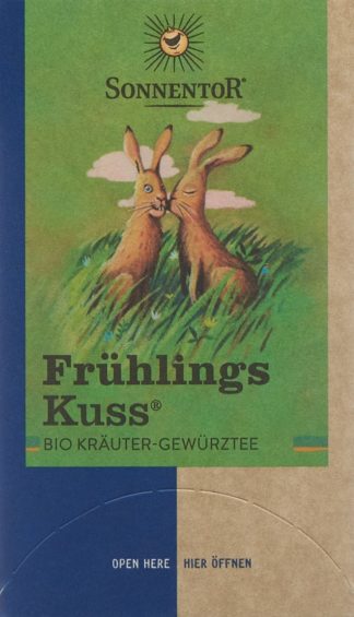 SONNENTOR Frühlingskuss Tee BIO Btl 18 Stk