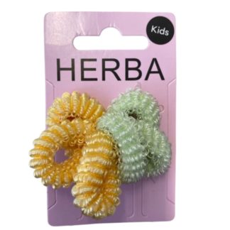 HERBA Kids Haarbinder 2.5cm neon 6 Stk