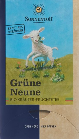 SONNENTOR Grüne Neune Tee BIO Btl 18 Stk