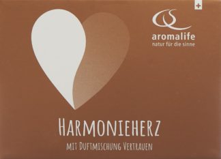 AROMALIFE Geschenkset Harmonie Herz 7cm Holz