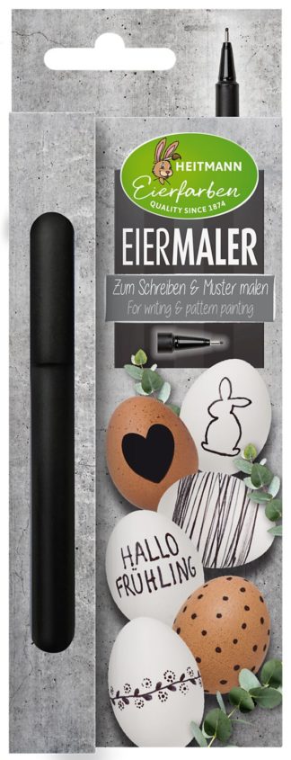 HEITMANN Eier-Maler schwarz