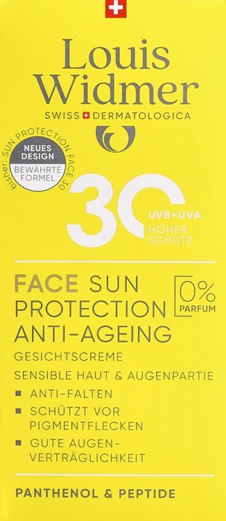 WIDMER Face Sun Prot Anti-Ag LSF30 o Parf 50 ml