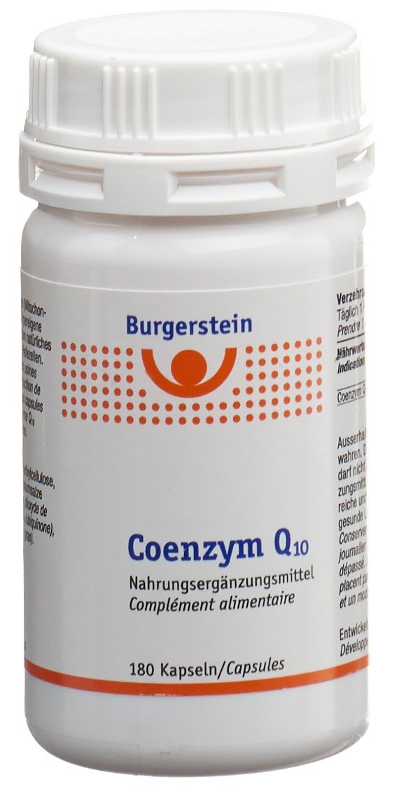 BURGERSTEIN Coenzym Q10 Kaps 30 mg 180 Stk – Bild 3