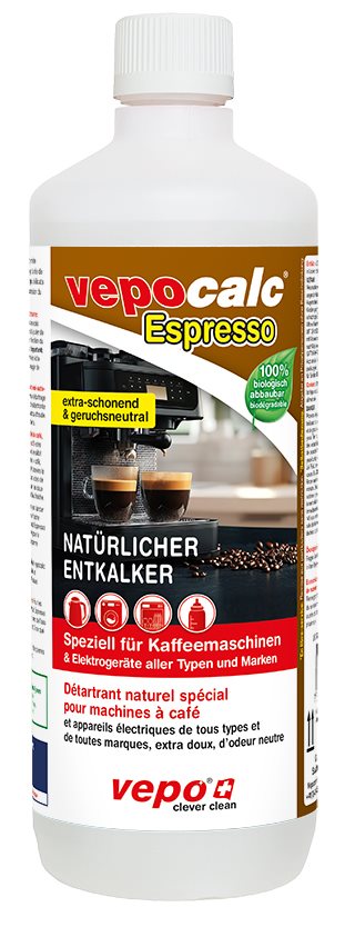 VEPOCALC Espresso Natürlicher Entkalker Fl 1000 ml