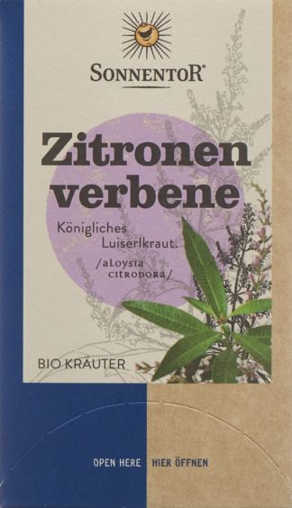 SONNENTOR Zitronenverbene Tee BIO Btl 18 Stk
