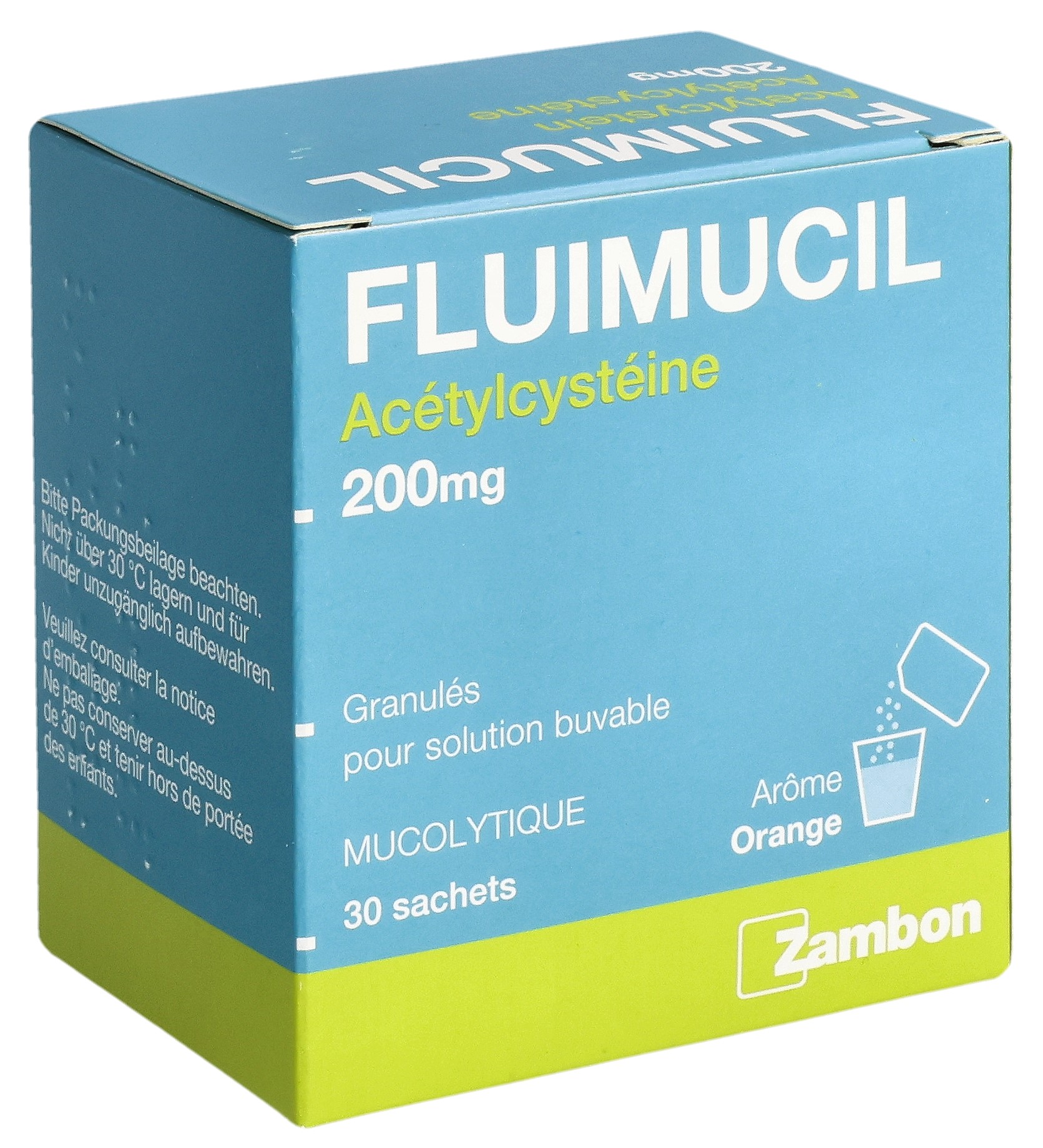 FLUIMUCIL Gran 200 mg Erw Btl 30 Stk – Bild 4