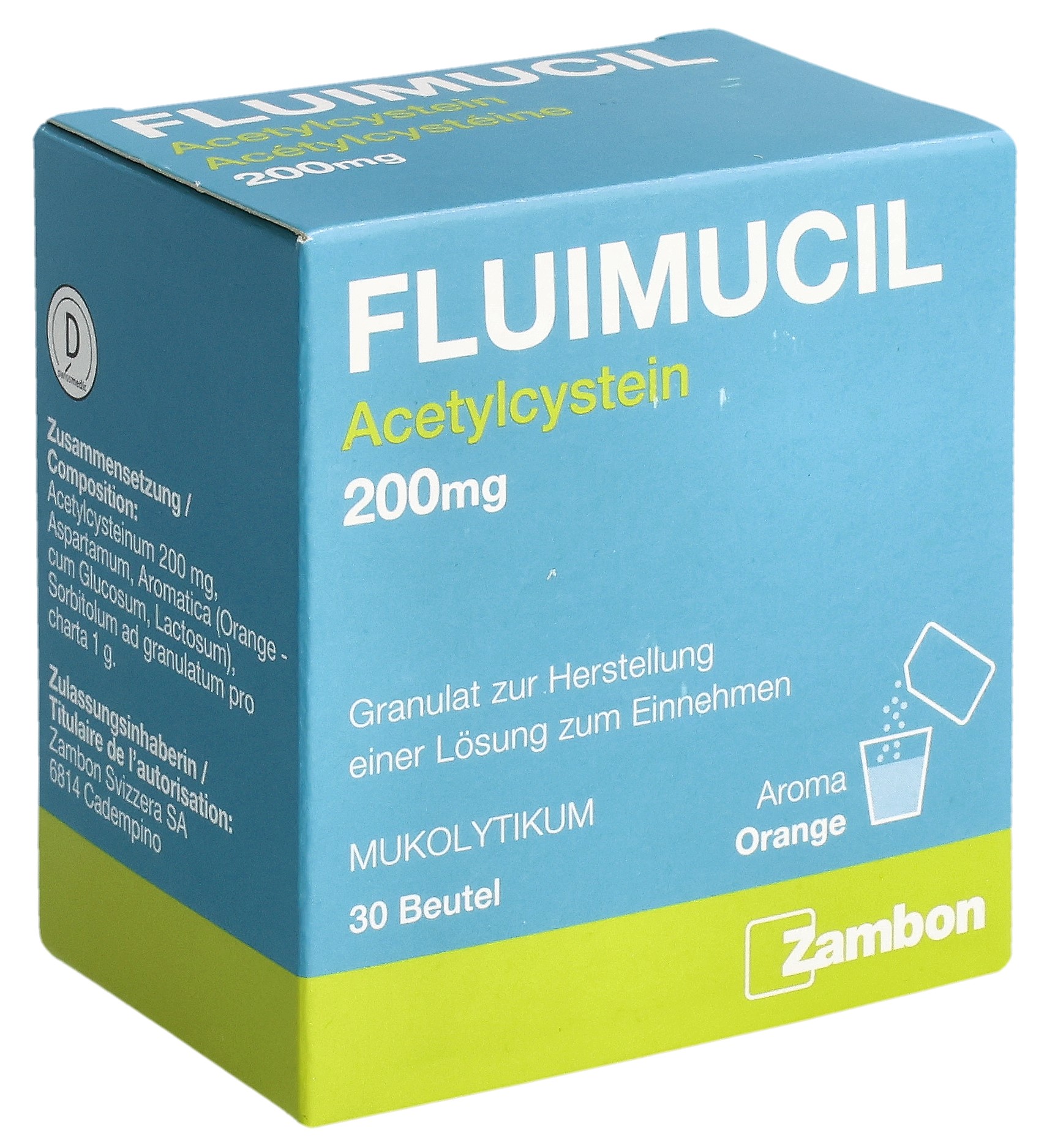 FLUIMUCIL Gran 200 mg Erw Btl 30 Stk – Bild 3