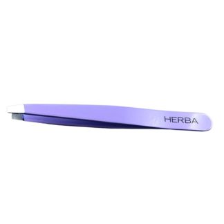 HERBA Pinzette schräg Inox lila glossy