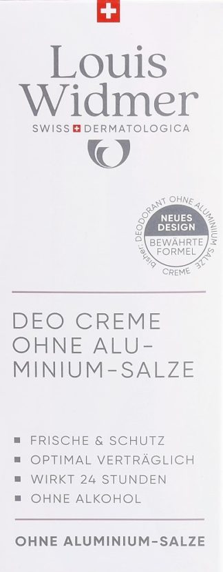 WIDMER Deo Creme o Alu parf 40 ml