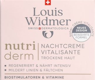WIDMER Nutriderm Nachtcr Vitalisante parf 50 ml