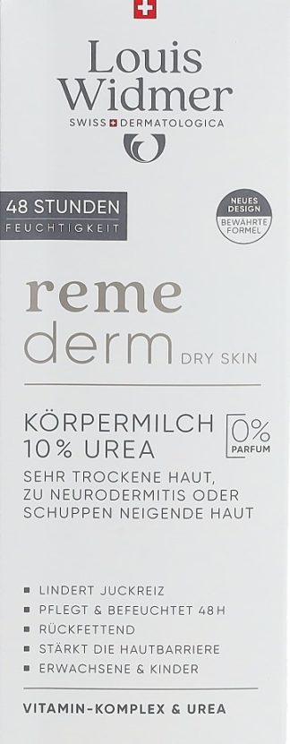 WIDMER Remederm Körpermi 10% Urea o Parf 200 ml