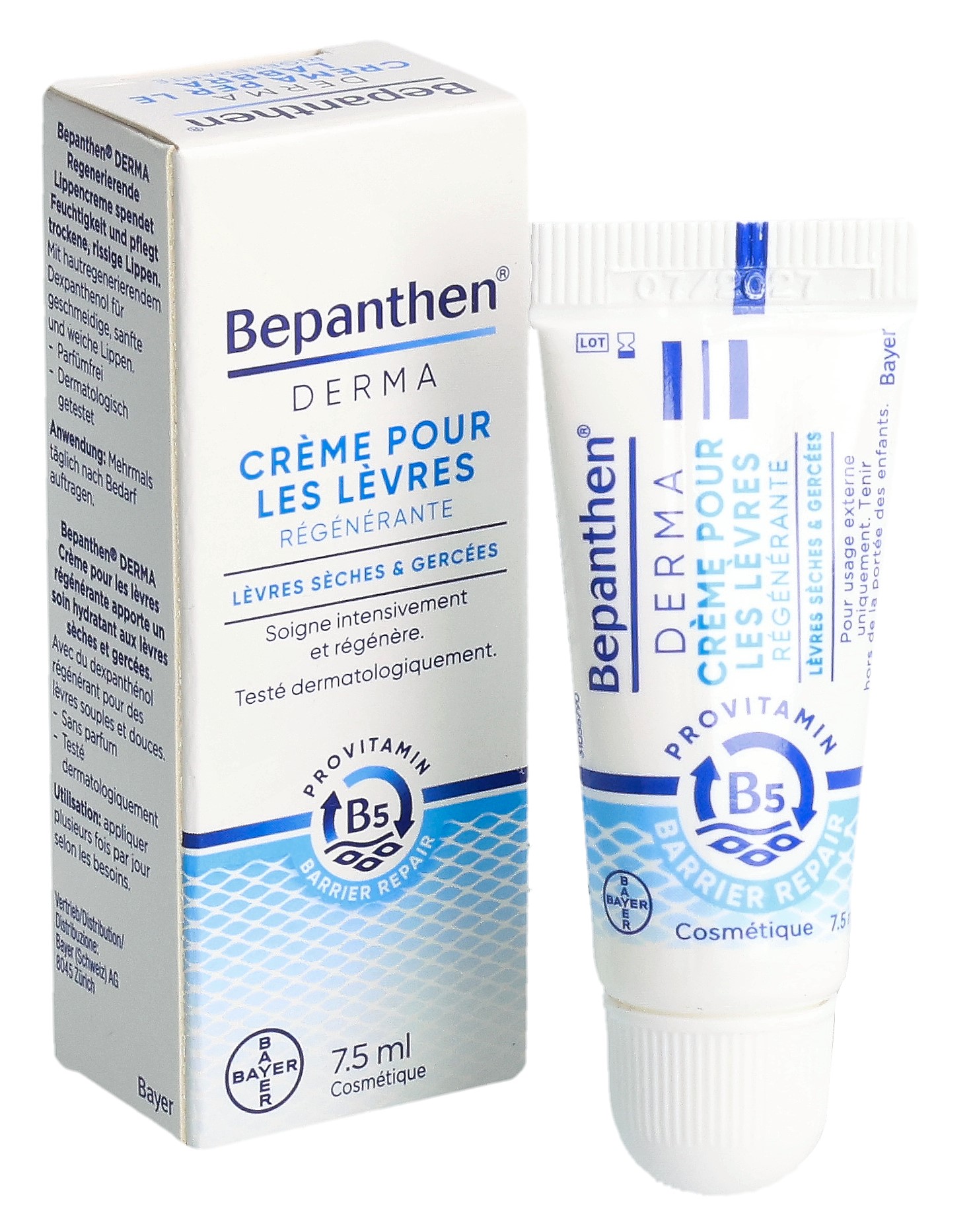 BEPANTHEN DERMA Lippencreme regenerier (n) 7.5 ml – Bild 6