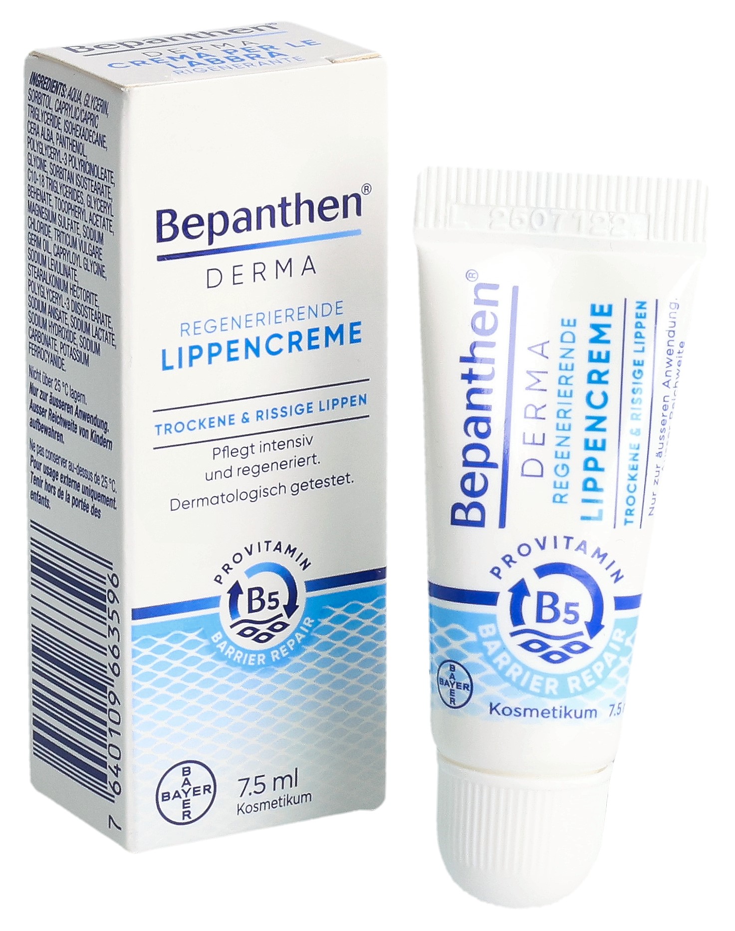 BEPANTHEN DERMA Lippencreme regenerier (n) 7.5 ml – Bild 5