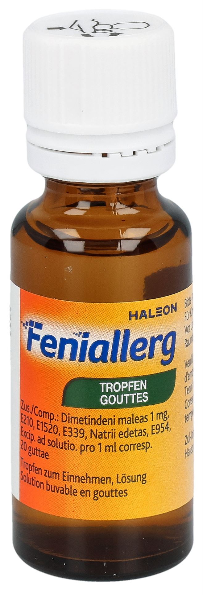 FENIALLERG Tropfen 1 mg/ml Fl 20 ml – Bild 7