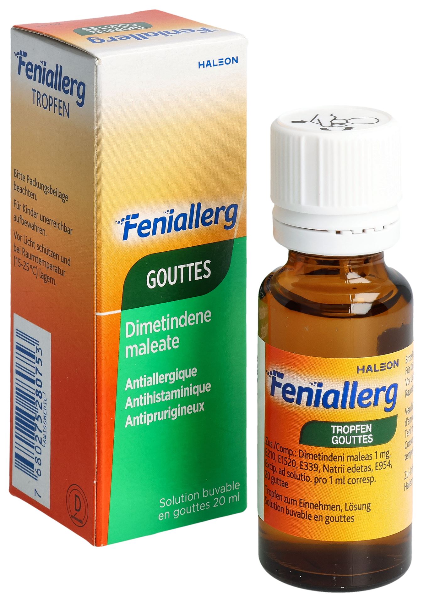 FENIALLERG Tropfen 1 mg/ml Fl 20 ml – Bild 6