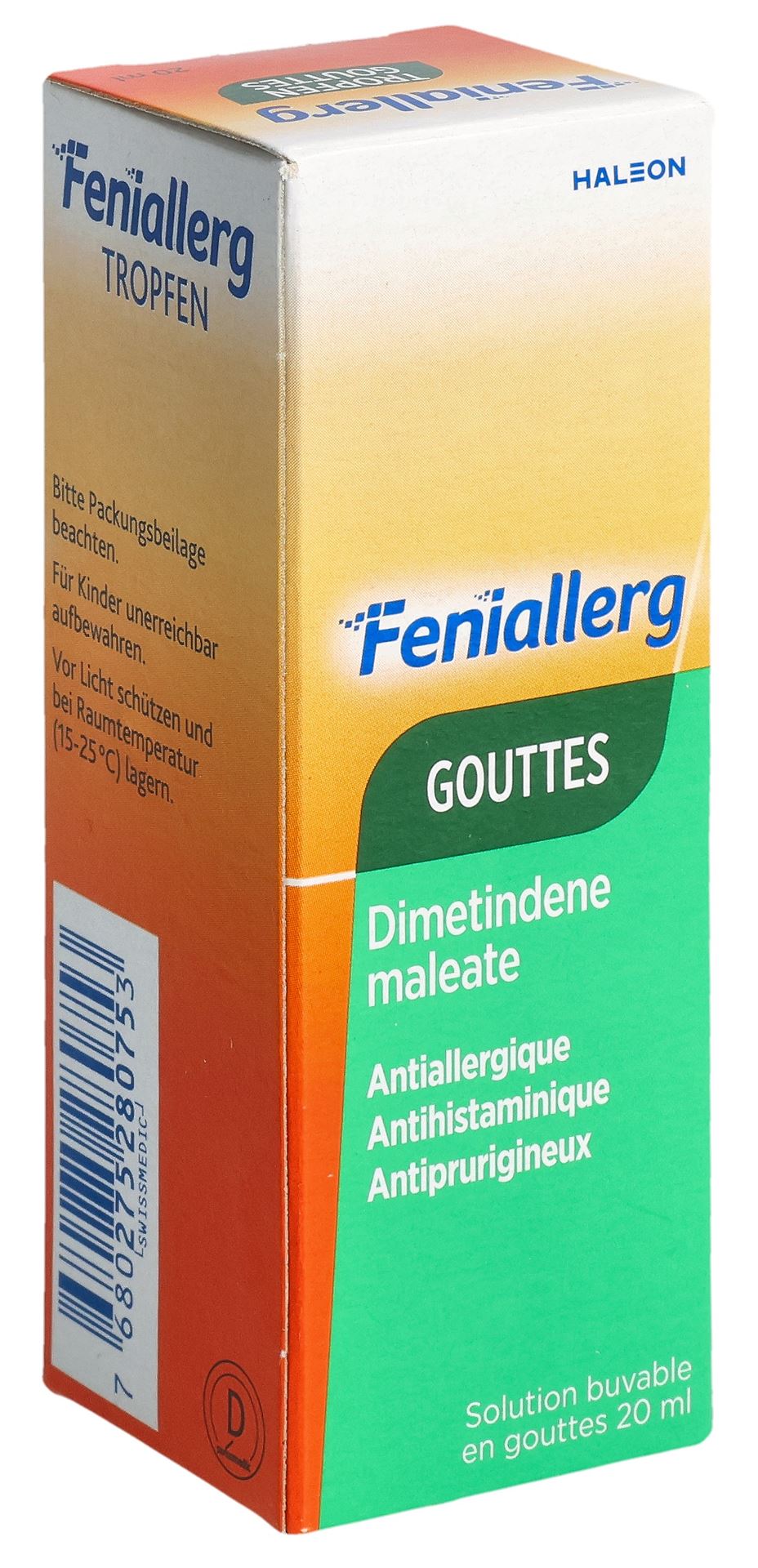 FENIALLERG Tropfen 1 mg/ml Fl 20 ml – Bild 4