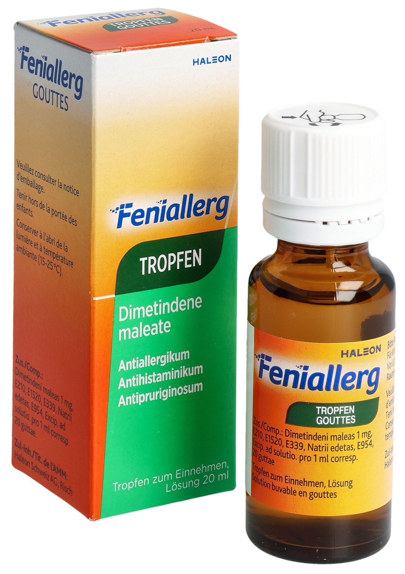 FENIALLERG Tropfen 1 mg/ml Fl 20 ml – Bild 5