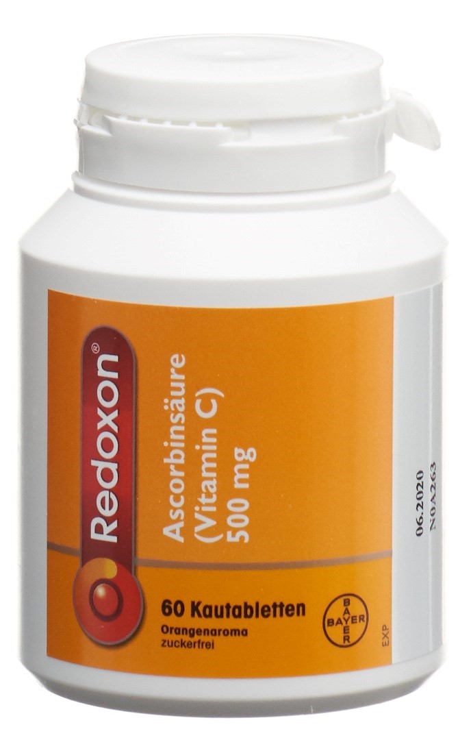REDOXON Kautabl 500 mg Orange zuckerfrei 60 Stk – Bild 7