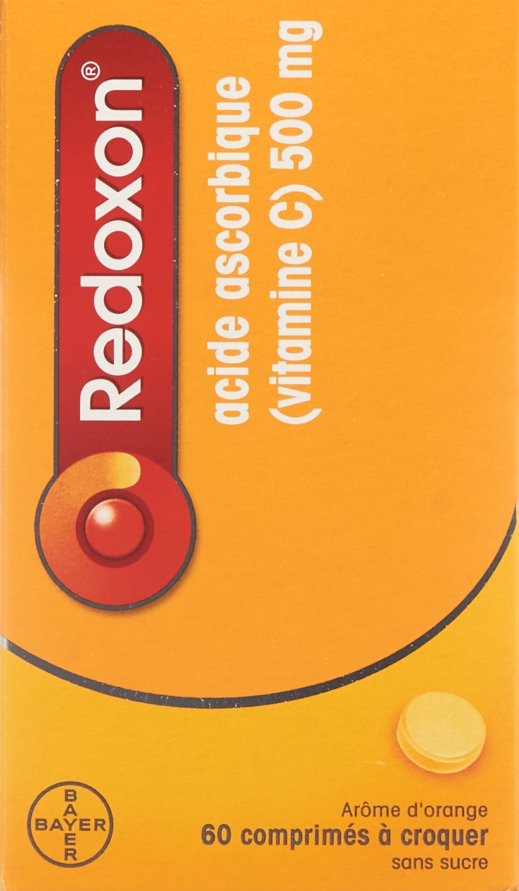 REDOXON Kautabl 500 mg Orange zuckerfrei 60 Stk – Bild 2