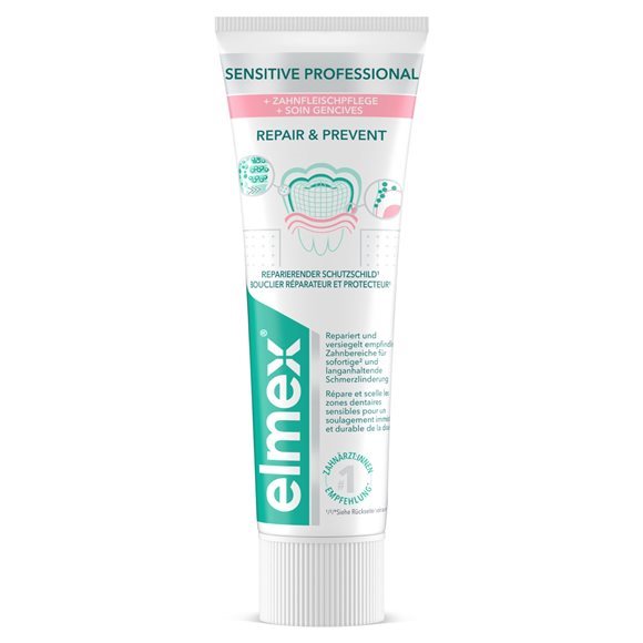 ELMEX SENSITIVE PROF REP&PREV Zahnpasta Tb 75 ml – Bild 4