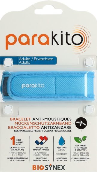 PARAKITO Armband Erwachsene blau