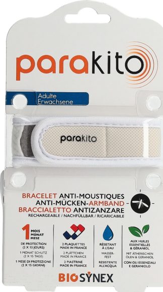 PARAKITO Armband Erwachsene weiss