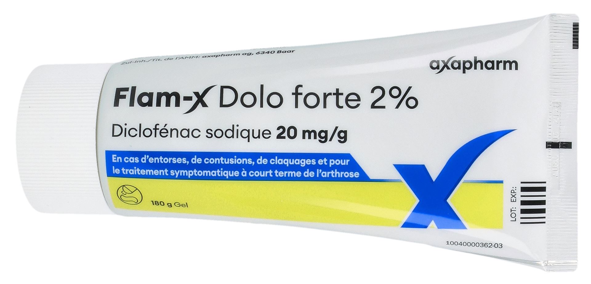 FLAM-X Dolo forte Gel 2 % Tb 180 g – Bild 8