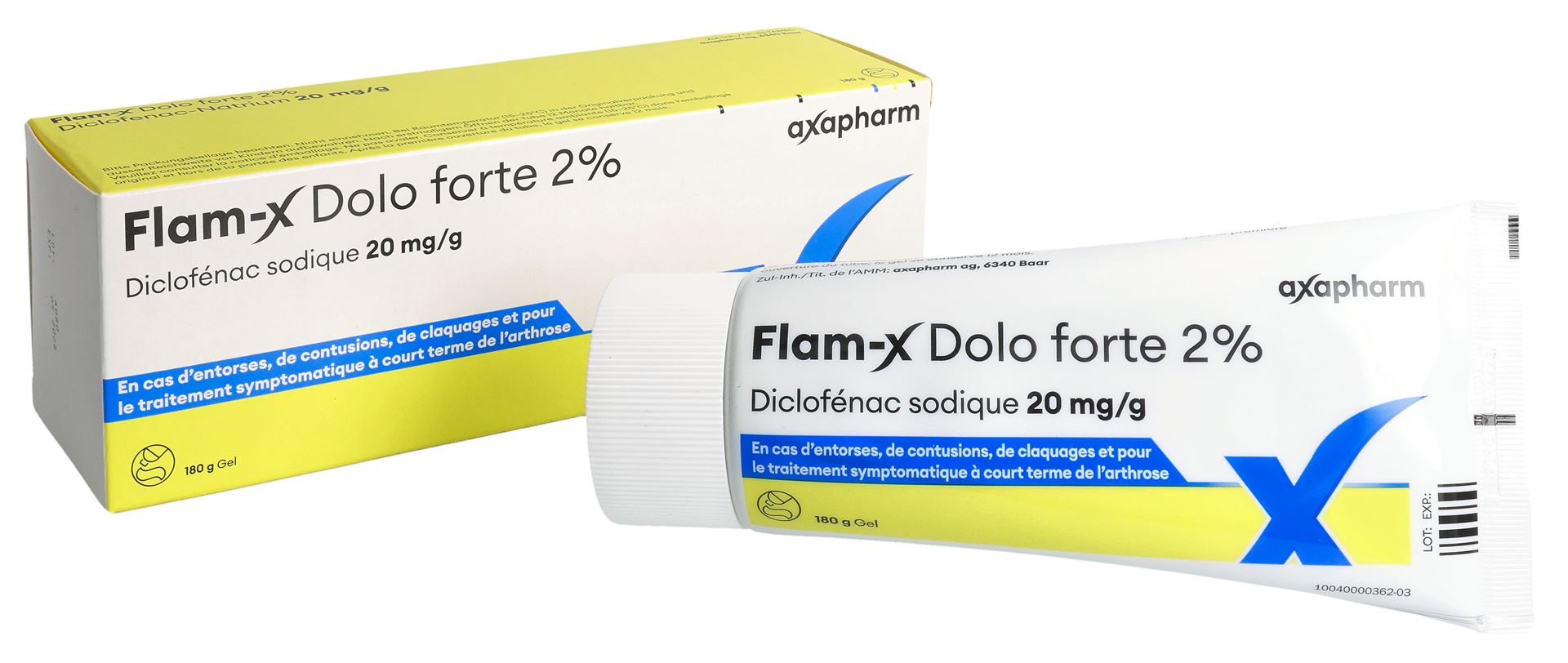 FLAM-X Dolo forte Gel 2 % Tb 180 g – Bild 6