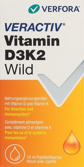 VERACTIV Vit D3K2 Wild Tropfen Pip Fl 10 ml