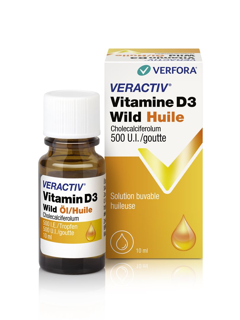 VERACTIV Vitamin D3 Wild Öl 500 IE/Tropfen 10 ml – Bild 4
