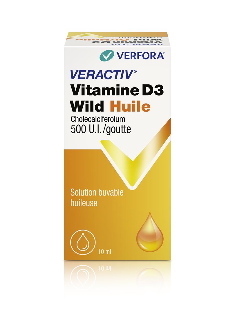 VERACTIV Vitamin D3 Wild Öl 500 IE/Tropfen 10 ml – Bild 2
